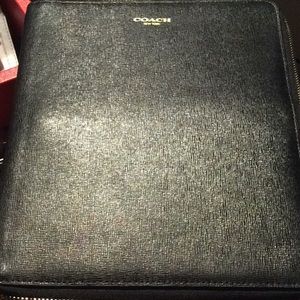 Authentic coach tablet case